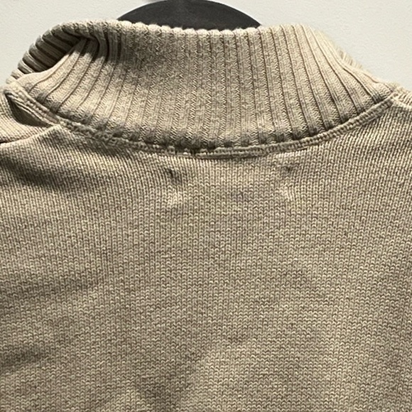 Eddie Bauer Men’s Quarter Zip Sweater – Medium - Picture 8 of 14